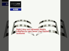 Warna Cerah dan Berat Ringan 0,6kg/Pasangan untuk Aksesoris Kursi Salon Barber