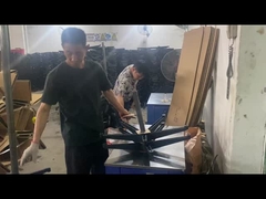 Kursi Kantor yang Bisa Disesuaikan Dasar Berputar Plastik Nylon Dasar Kursi Lima Bintang Tanpa Roda