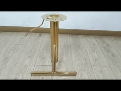 Aksesoris Bangku Bar Emas dengan Warna yang Bisa Disesuaikan dan Gaya Modern