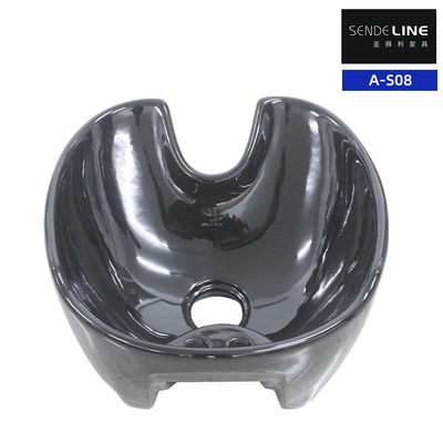 Keramik kursi salon rambut suku cadang untuk kursi tukang cukur shampoo Tray