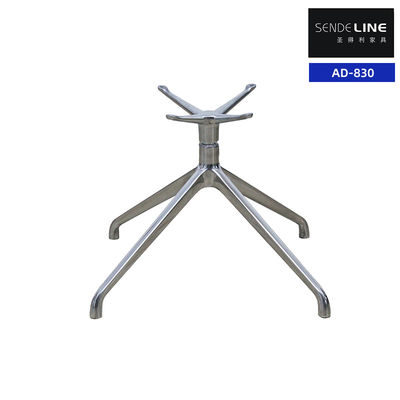 Kualitas Ergonomis Disesuaikan Metal kursi berputar Base Aluminium Alloy Untuk Kantor pabrik