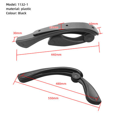 Harga yang pantas Nylon Plastik Retractable Armrest Fungsi berbaring Armrest Aksesoris kursi kantor on line