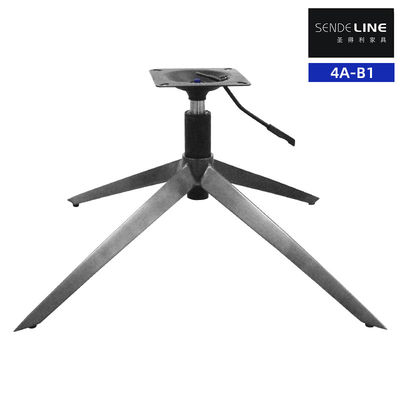 Harga yang pantas Titanium Plated Kantor kursi dasar Penggantian Lima Bintang Metal Sling Chair Base on line