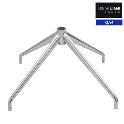 4 Casters Revolving Office Chair Base Heavy Duty Replacement dengan Roda