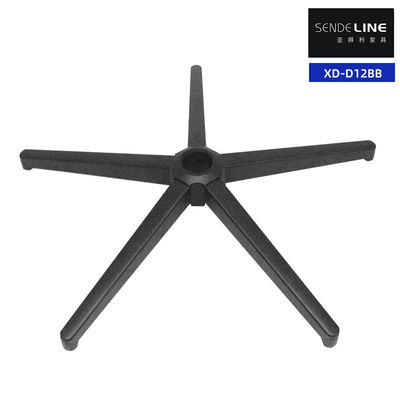 Harga yang pantas Kursi Kantor Modern Hitam yang Bisa Disesuaikan Penggantian Dasar 300 Pounds Rotasi Dengan 5 Casters on line