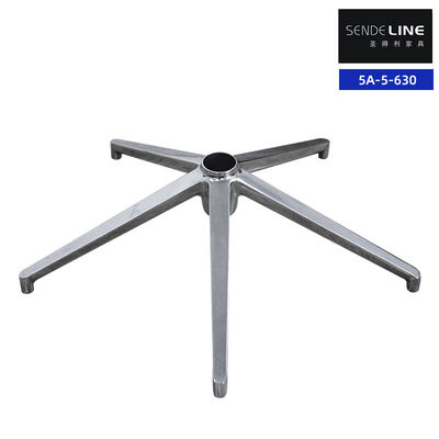 Harga yang pantas Kursi Kantor Bergaya Base Logam Aluminium Alloy Non Rust Diameter 630mm on line