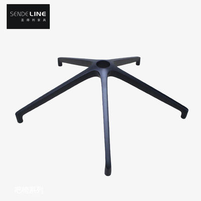 Harga yang pantas Kursi kantor Base logam dengan dukungan lumbar dan rolling smooth rollers paduan aluminium tahan lama on line