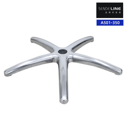 Harga yang pantas Kursi Kantor Ergonomis Dasar Logam dengan 360 ° Berputar & Tinggi Disesuaikan on line