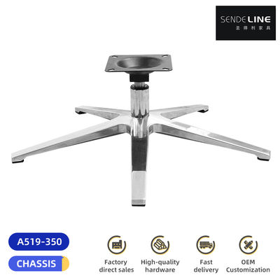 Harga yang pantas Perhimpunan Dibutuhkan - Dukungan lumbar dan dengan dasar Aluminium Kantor Kursi Aluminium berkualitas tinggi tahan lama on line