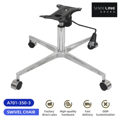 Harga yang pantas Dia 720mm Kursi Kantor Base Metal Swivel Aluminium Kantor Kursi Base Disesuaikan on line