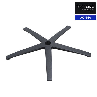 Harga yang pantas Aluminium kursi berputar dasar logam dengan roda kaki kursi bintang lima on line