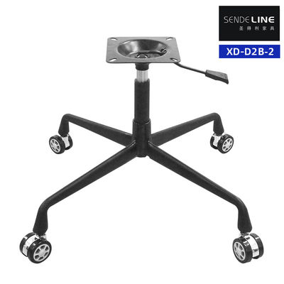 Kursi Kantor Ergonomis Modern Penggantian Base Aluminium Alloy awet Dengan Roda