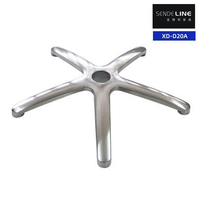 Harga yang pantas Polishing Warna Kantor Kursi Metal Base Aluminium Alloy 5 Prong Kursi Base on line