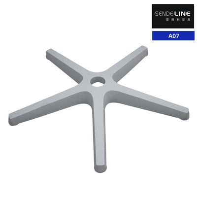 Harga yang pantas Kursi Kantor Nylon Ergonomis Dasar Berputar 300 Lbs Kapasitas Berat Dengan Casters on line