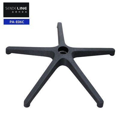 Kursi Kantor Lima Claw Dasar Berputar Dengan Dukungan Lumbar Nylon Five Star Foot