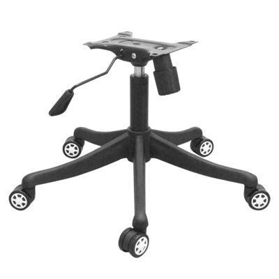 Harga yang pantas 620/660mm Kursi Kantor Pengaturan Ketinggian Dasar Berputar Kaki Kursi Kantor Lima Bintang on line
