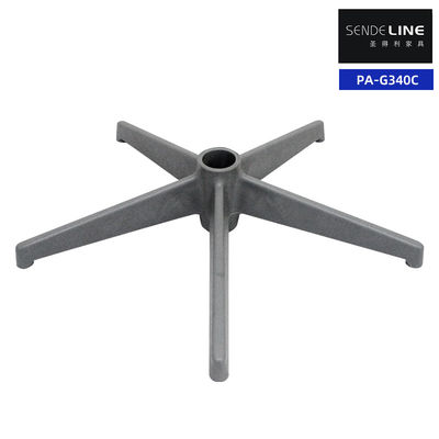 Kursi Kantor Nylon Dasar Berputar Lima Bintang Kaki Kursi Kaki Diameter 660mm 600mm