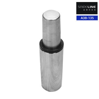 Harga yang pantas Kursi Kantor Berlapis Logam Chrome Mata Air Gas Berputar Proof Ledakan 38mm Tabung on line