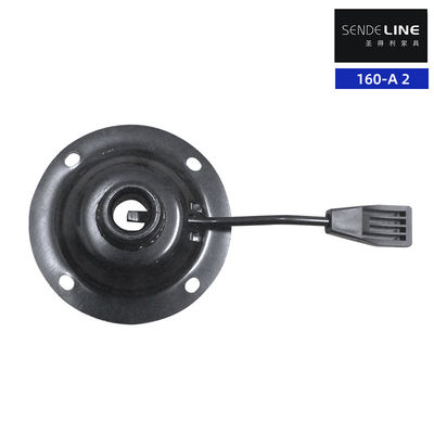 Harga yang pantas Rumah Kantor kursi berputar sasis bulat 160mm nyaman dengan dukungan lumbar on line