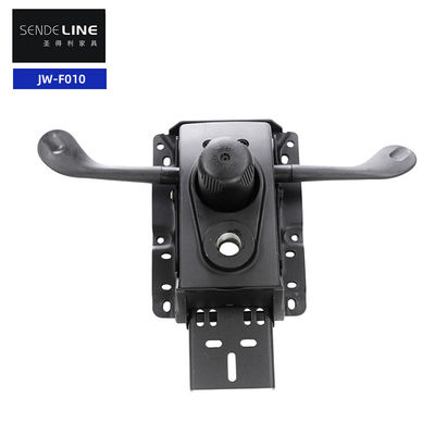 Harga yang pantas Aluminium paduan Hitam Kantor Mechanism Kursi dengan Lift kursi punggung miring sinkron 4 gear kunci bebas fungsi on line