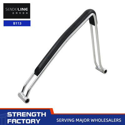 Harga yang pantas Kursi Meja Universal Kursi Electroplate Kursi Ergonomis Kursi Armrest Chrome Plated on line