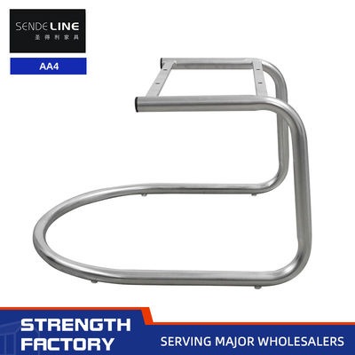 Harga yang pantas Kursi Kantor Kerangka Logam Ergonomis Konstruksi awet Hitam Warna Electroplated on line