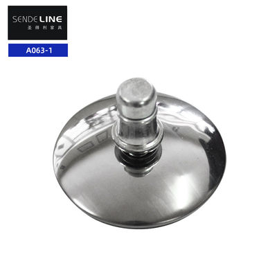 Harga yang pantas Non-Slip Iron Adjustable Table Feet Insert M11 Length 21mm Metal Furniture Foot on line