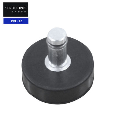 Harga yang pantas M11 Kaki Meja yang Bisa Disesuaikan Diameter Dasar 43mm Kursi Kantor Karet Hitam Bantalan Kaki on line