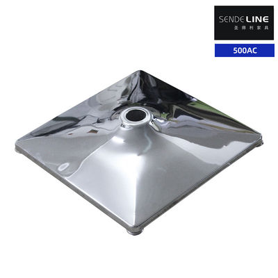 Harga yang pantas Padat 1.2/1.4 Ketebalan dinding Kursi Barber Base Plated Warna / Plated Emas on line