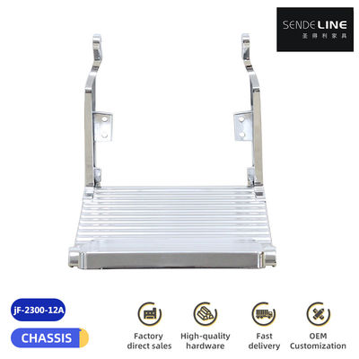 Harga yang pantas Aluminium Alloy kursi barber sandaran kaki Electroplated Warna Titanium Plated Emas Foot Tread Trim Hair Chair Aksesoris on line