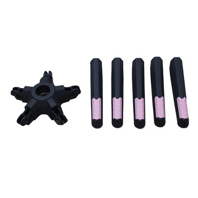 Harga yang pantas Pabrik Direct Sales 350mm Radius Nylon Kantor Kursi Swing Base Dengan Caster Disassembling Kaki on line