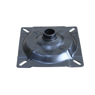 Mekanisme Kursi Kantor Rotary Black Iron Plate Gaya Modern Dengan Lubang Pemasangan 140X140mm