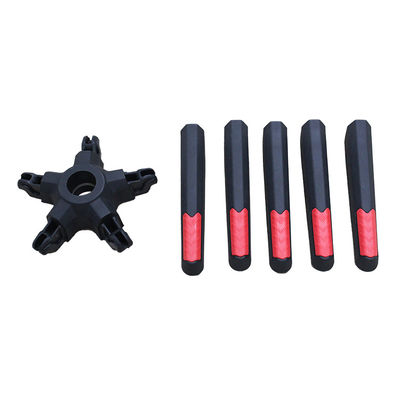 Harga yang pantas Grosir 350mm Radius Kursi Kantor Nylon Swing Base Dengan Caster Disassembling Foot on line