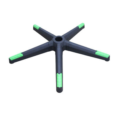 Harga yang pantas Ergonomis pemisahan Kursi Kantor Swing Base dengan 1136kg Nylon Test Height Adjust Black Casters on line