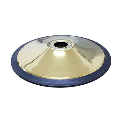 Harga yang pantas Gold Iron Plate Barber Chair Base 7.5kg Berat 1.4mm Dinding Untuk Salon Kecantikan Kursi on line