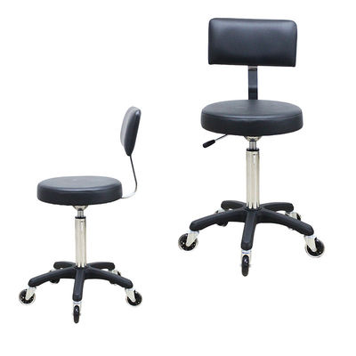 Harga yang pantas Black Bar Stool Seat Cushion Diameter 38.5cm Gas Rod 200 Stroke Disesuaikan on line
