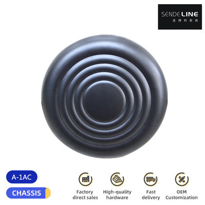 Harga yang pantas PU Self-crusting Chair Cushion Pad dengan Ketebalan 62mm Hitam Diameter 320mm on line