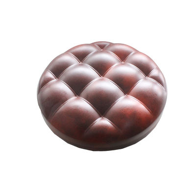 Harga yang pantas 330mm Diameter 75mm Ketebalan Kursi bantal bantal untuk salon PU Bar Kursi bulat bangku kursi bantal on line