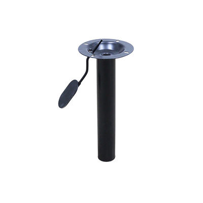 Harga yang pantas Bar Chair Aksesoris Iron Pipe Metal Fittings Hitam / Chrome Plating Bar Chair Terkoneksi Ke Base on line