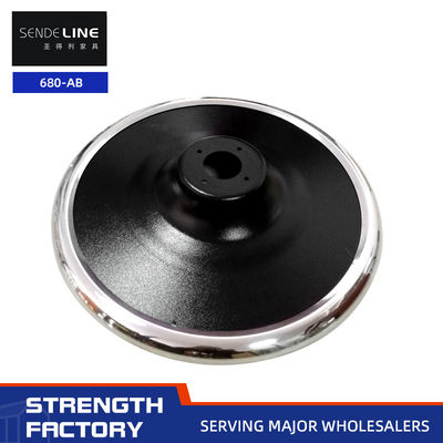 Harga yang pantas Cold Plate Stamping Spray Black Barber Chair Base Stainless Steel Edge 3,0mm Dinding on line