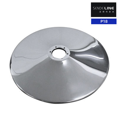 Harga yang pantas Chrome bulat Barber Chair Base untuk Salon Styling Seat 520/550mm spesifikasi on line