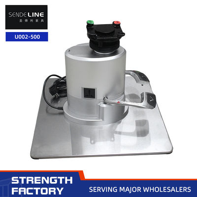 Harga yang pantas 200KGS Stainless Steel Square Base Kursi pemotong rambut basis pompa listrik on line