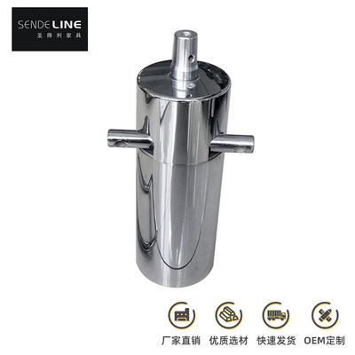 Harga yang pantas 160 perjalanan Chrome Surface Cast Iron Barber Chair Pump Base,Lift pompa minyak on line