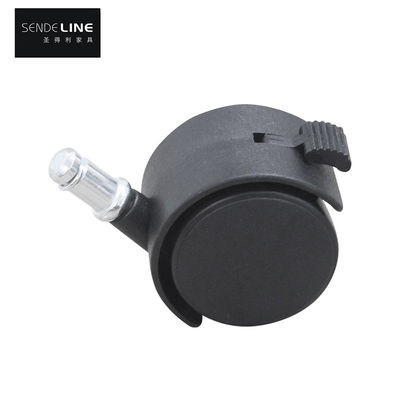 Harga yang pantas 50kg Kapasitas beban kursi kantor roda Caster ergonomis halus Rolling tenang Nylon Caster on line