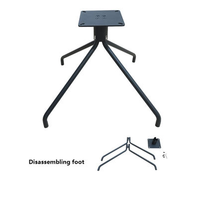 Modern Mengumpulkan Kantor Kursi Metal Base Penggantian Hitam 2.8kg Metal Base Untuk kursi kantor