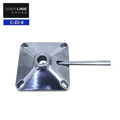 Harga yang pantas Kapasitas Berat Tugas Berat Alloy Aluminium Kantor Mechanical Kursi Tanpa Dukungan Lumbar on line