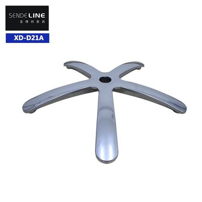 Metal Cold Plate Molding Home Perak Kantor Kursi Dasar Diameter 700mm Berat 3,75kg