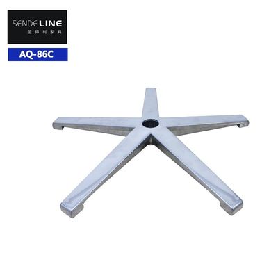 Harga yang pantas Gaya Modern Rumah Kantor Kursi Berputar Dasar 700mm Perak Warna Disesuaikan on line