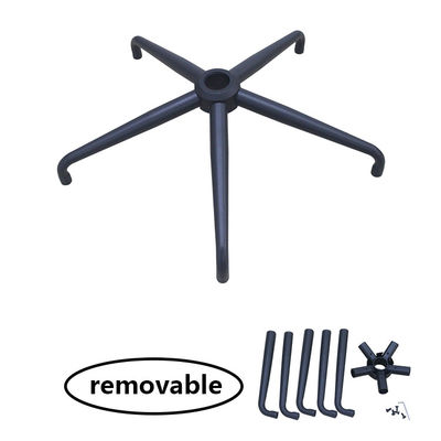 Harga yang pantas Ringan dan mudah dirakit kursi kantor penggantian dasar 1.2mm tebal 35mm tabung bulat 2,6kg berat on line