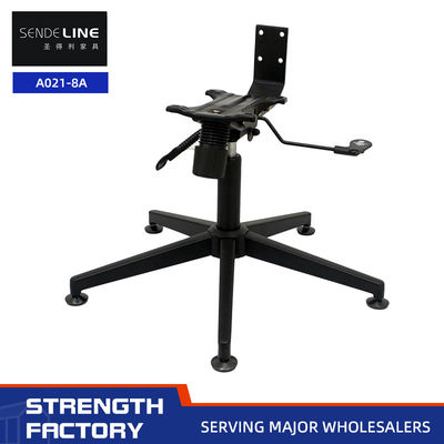 Harga yang pantas 8.25kg Home Office Chair Base Penggantian dengan Spray Hitam Finish Desain Modern on line